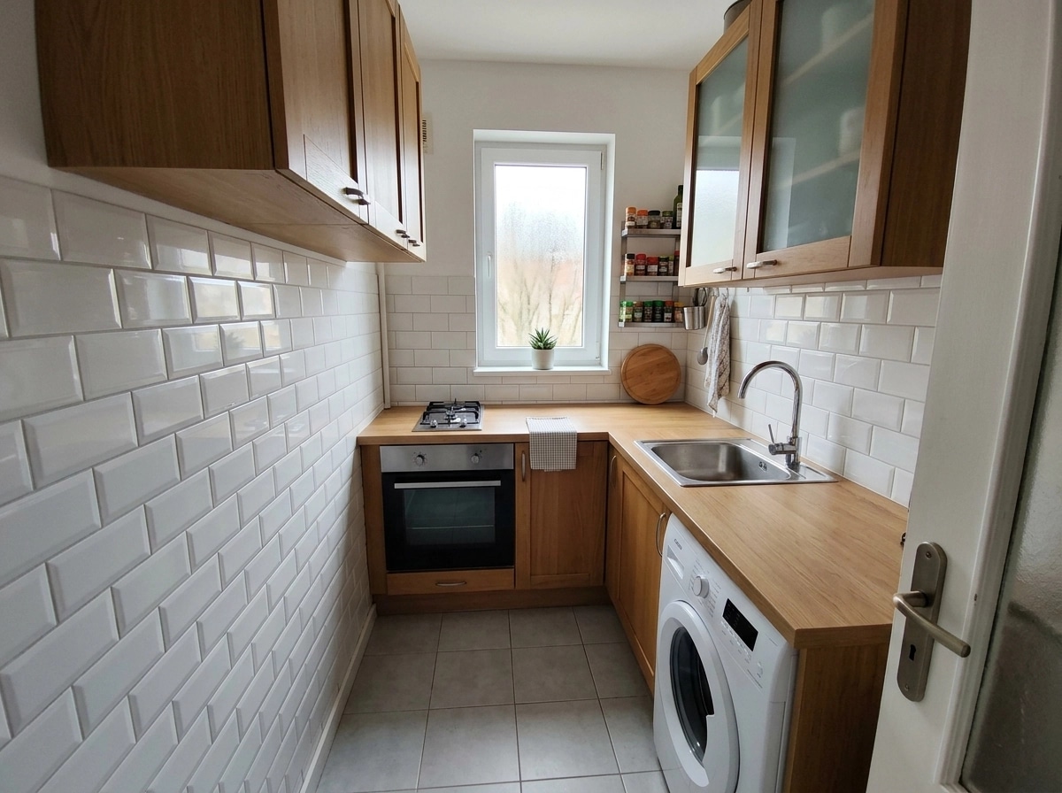 Kitchen interior in no_style style — photo by GenRoom AI