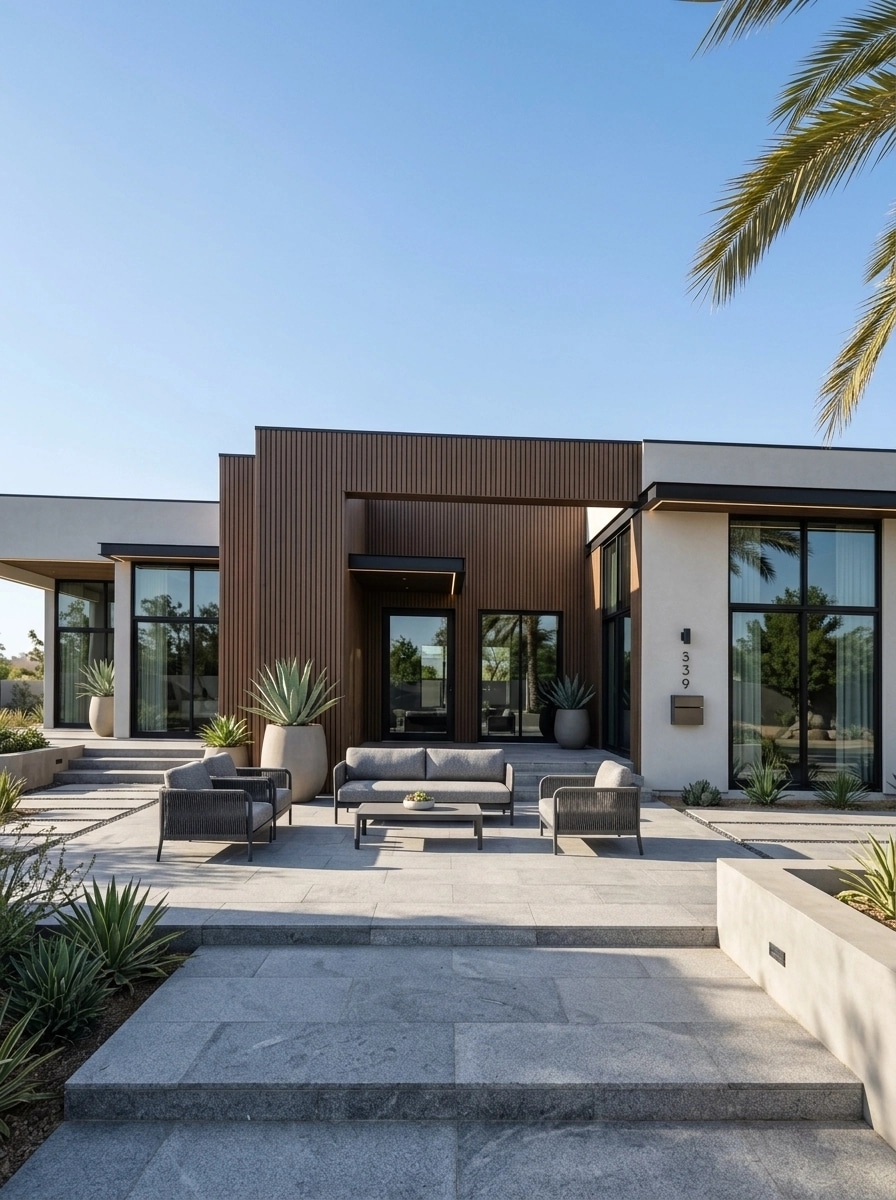 Contemporary Facade Facade design — facade photo by GenRoom AI