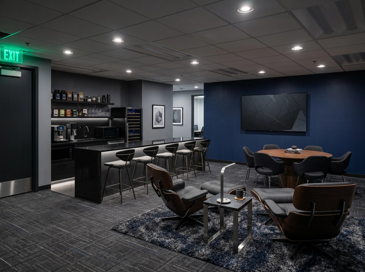 Interior design in Blacktec style — other by GenRoom AI