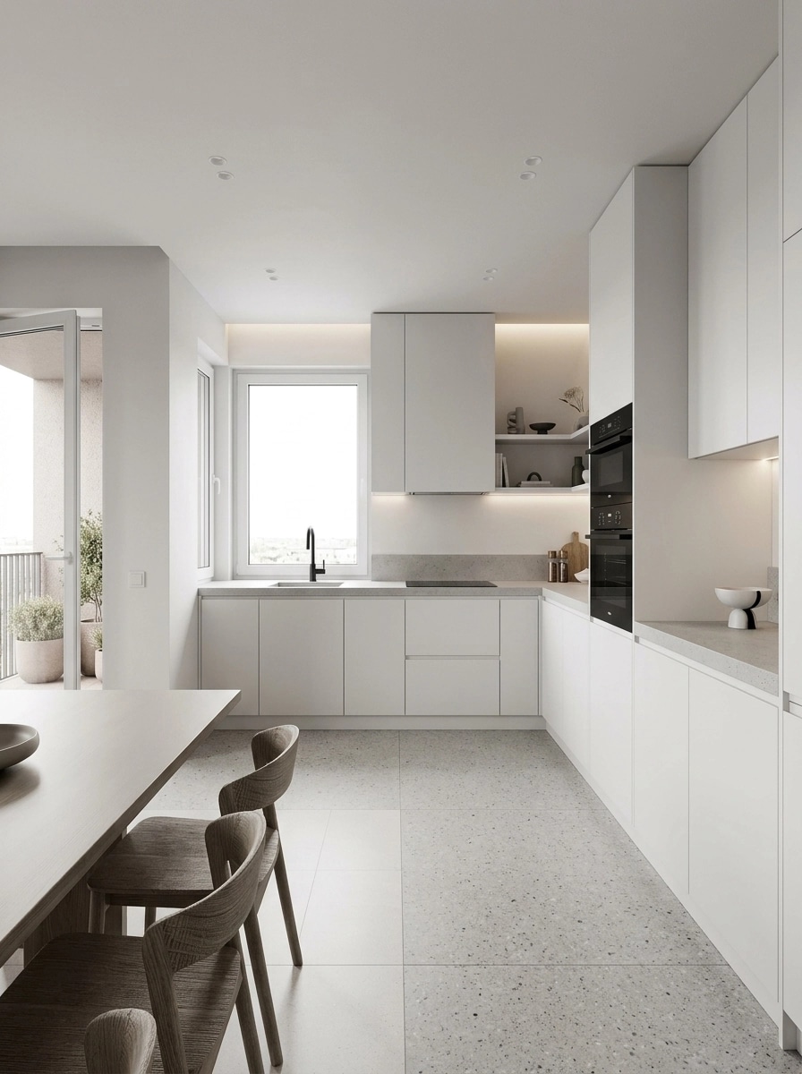 Minimalism Dapur design — interior photo by GenRoom AI
