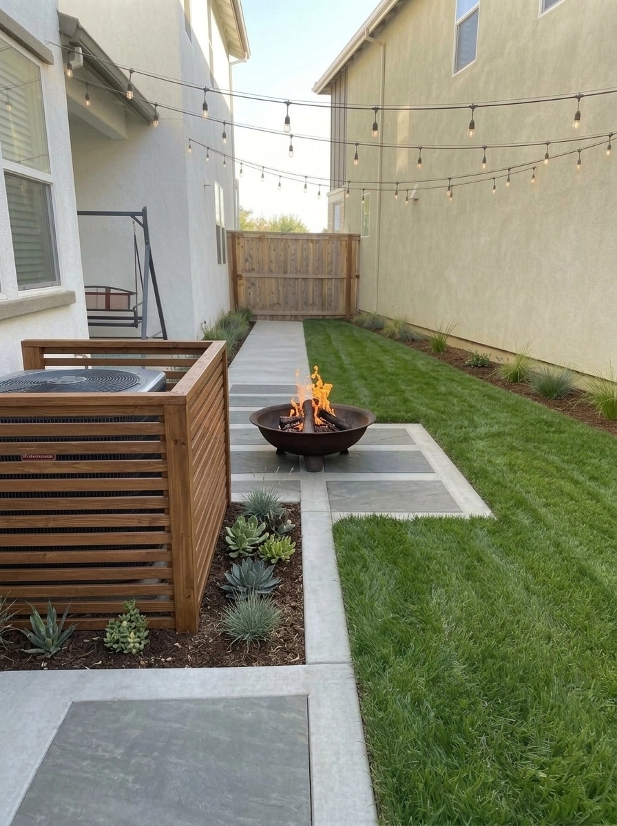 Yard design in no_style style — photo by GenRoom AI