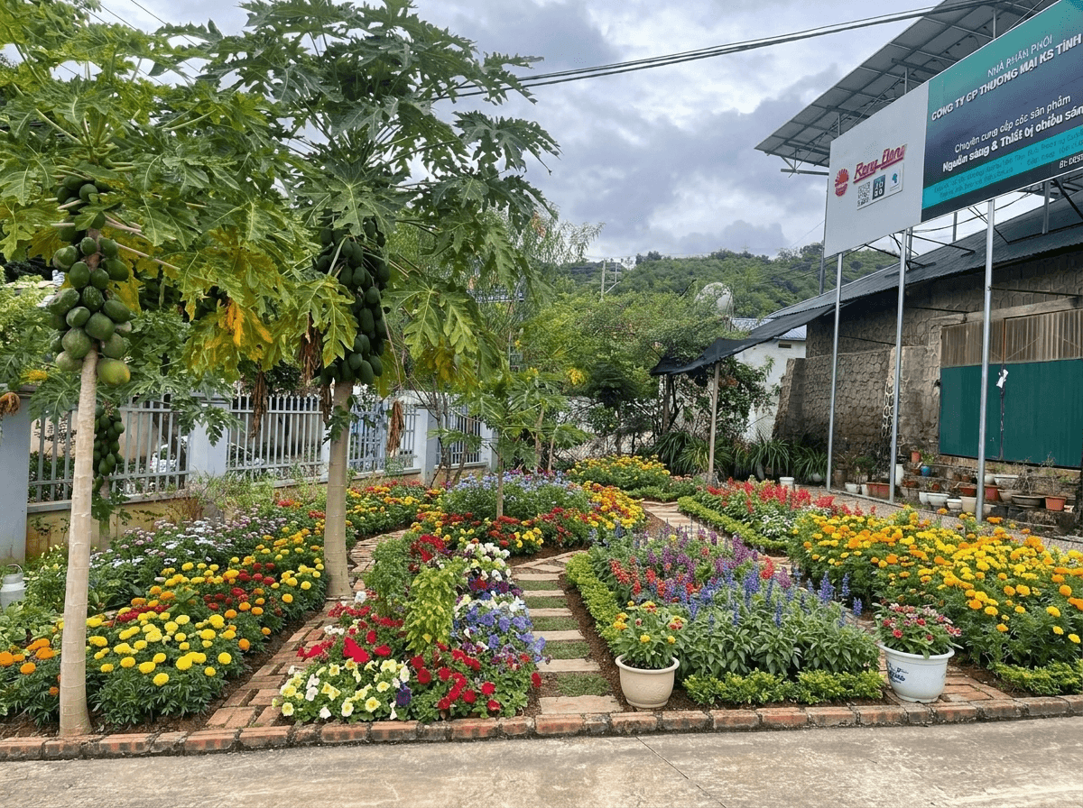 Yard design in no_style style — photo by GenRoom AI