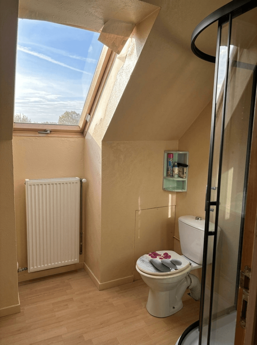 Bathroom interior in no_style style — photo by GenRoom AI