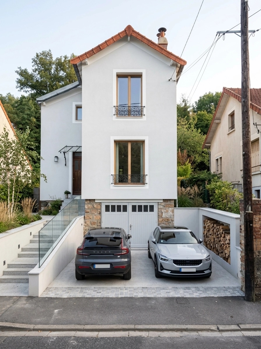 Scandinavian Facade Facade design — facade photo by GenRoom AI