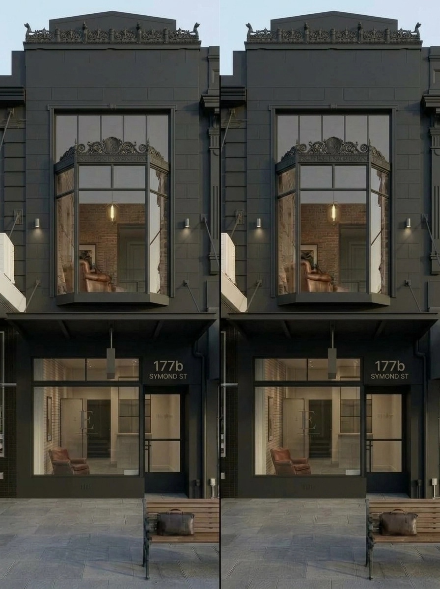 Facade design in Loft Facade style — Facade by GenRoom AI
