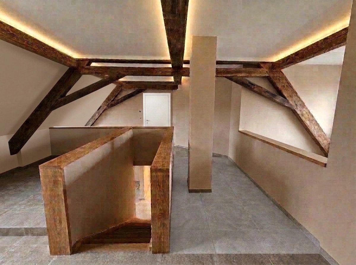 Hallway interior in no_style style — photo by GenRoom AI