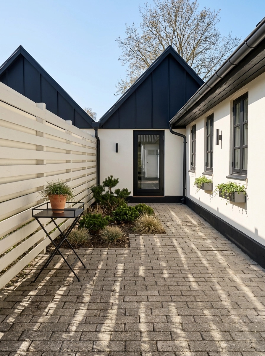 Scandinavian Facade Facade design — facade photo by GenRoom AI