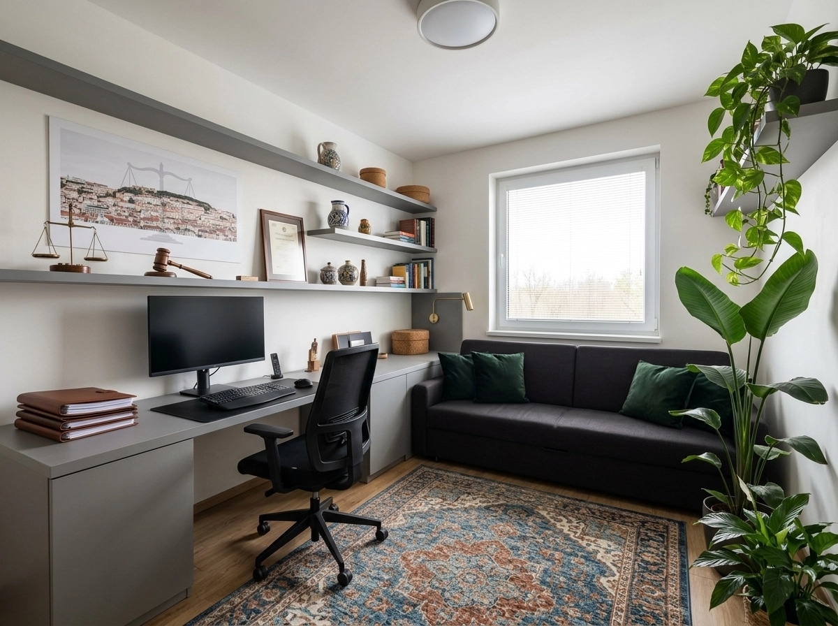 Portuguese Modern Office design — interior photo by GenRoom AI