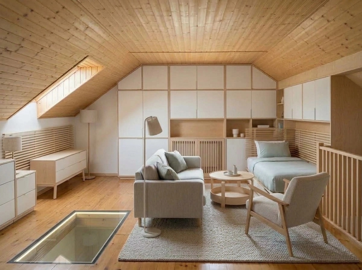 Scandinavian Living Room design — interior photo by GenRoom AI