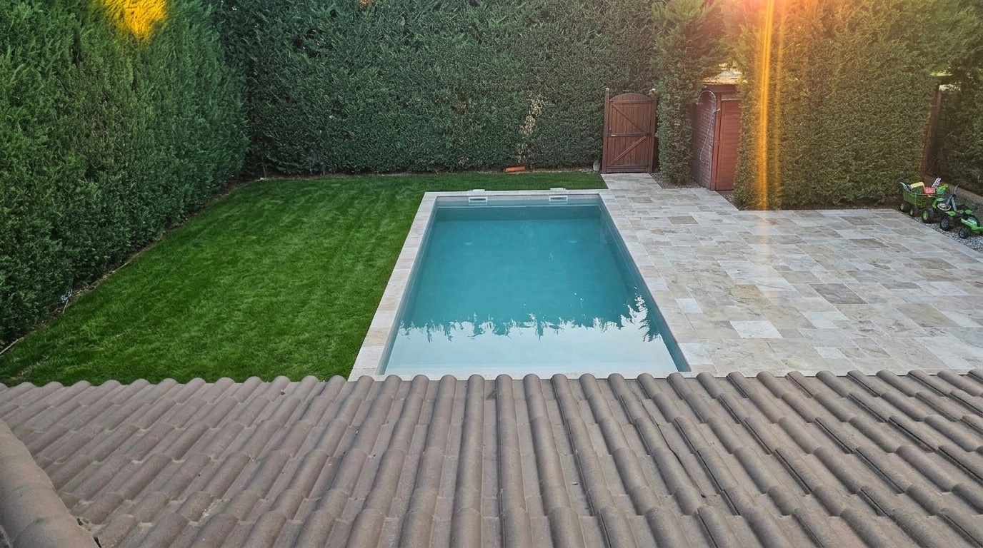 Landscape design in Mediterranean Yard style — Yard by GenRoom AI