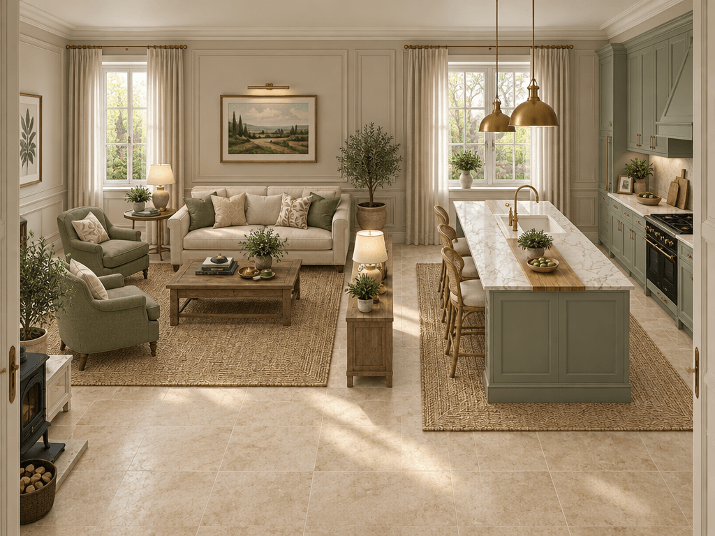 Interior design in Classic style — Living Room by GenRoom AI