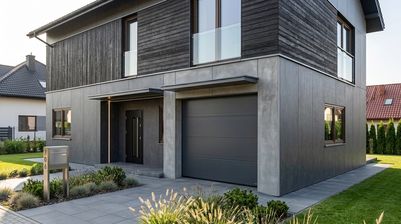 Contemporary Facade Facade design — facade photo by GenRoom AI