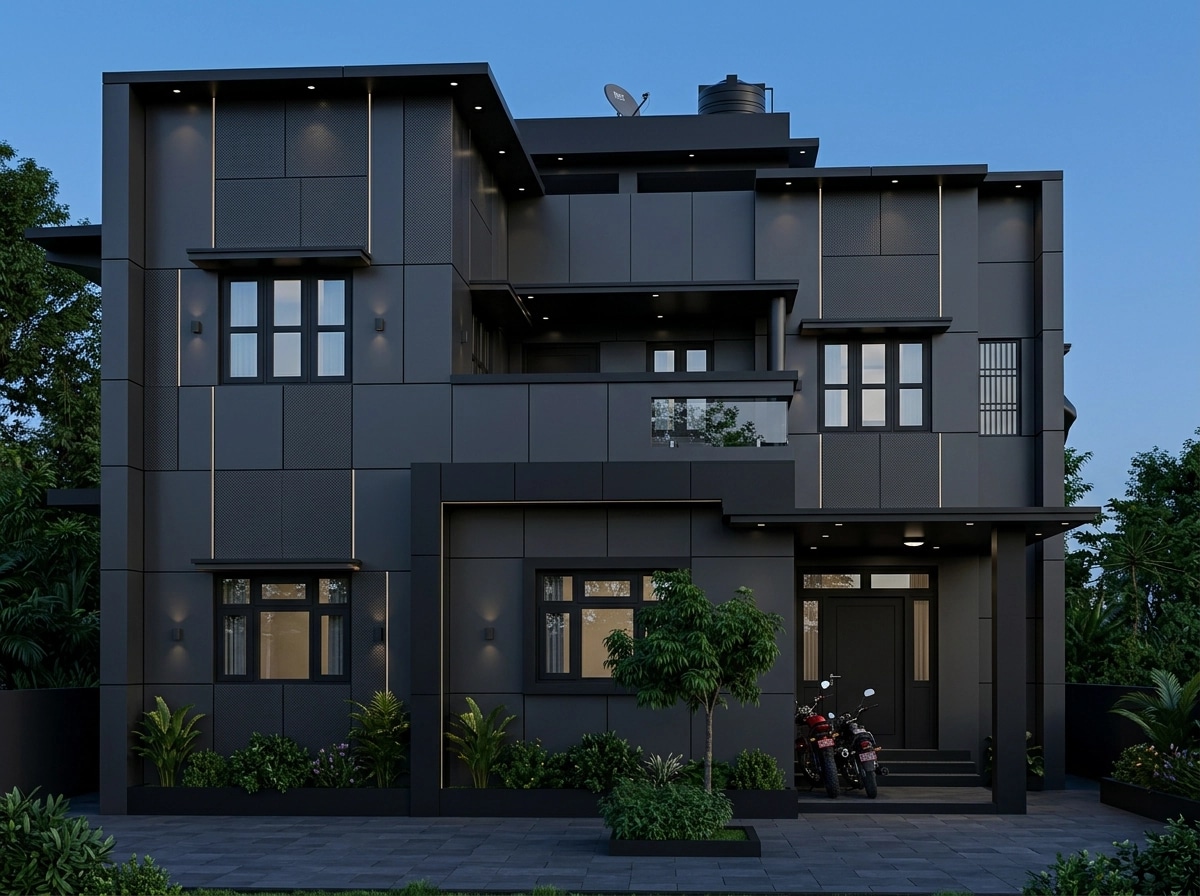 Blacktec Facade Facade design — facade photo by GenRoom AI