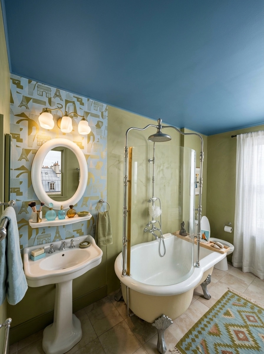 Bathroom interior in no_style style — photo by GenRoom AI