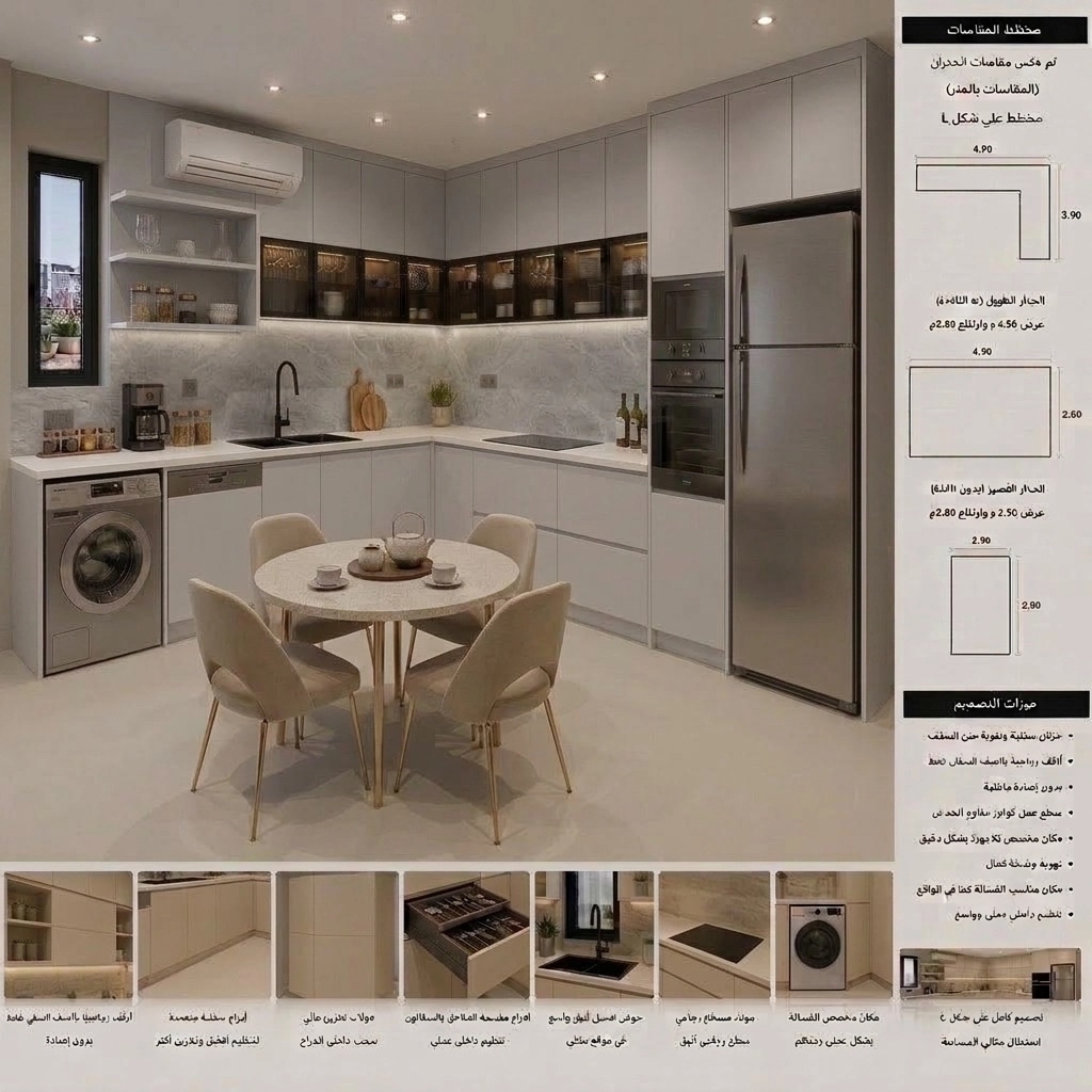 Contemporary Kitchen design — interior photo by GenRoom AI