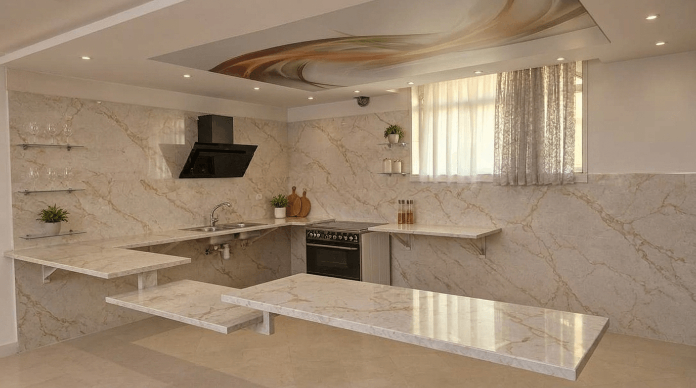 Kitchen interior in no_style style — photo by GenRoom AI