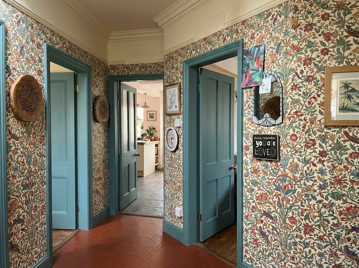 Hallway interior in no_style style — photo by GenRoom AI