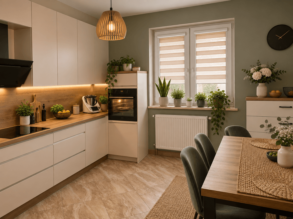 Kitchen interior in no_style style — photo by GenRoom AI