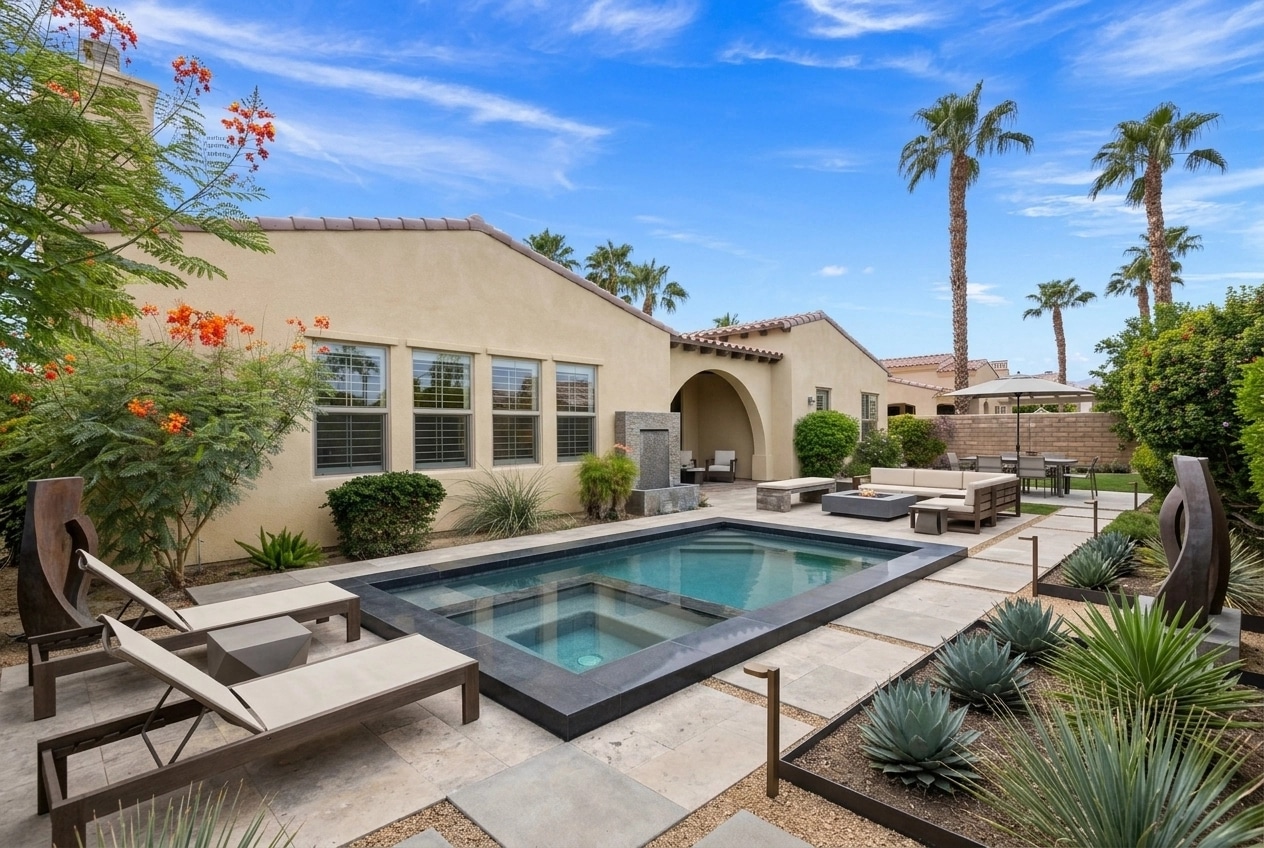 Landscape design in Contemporary Yard style — Yard by GenRoom AI