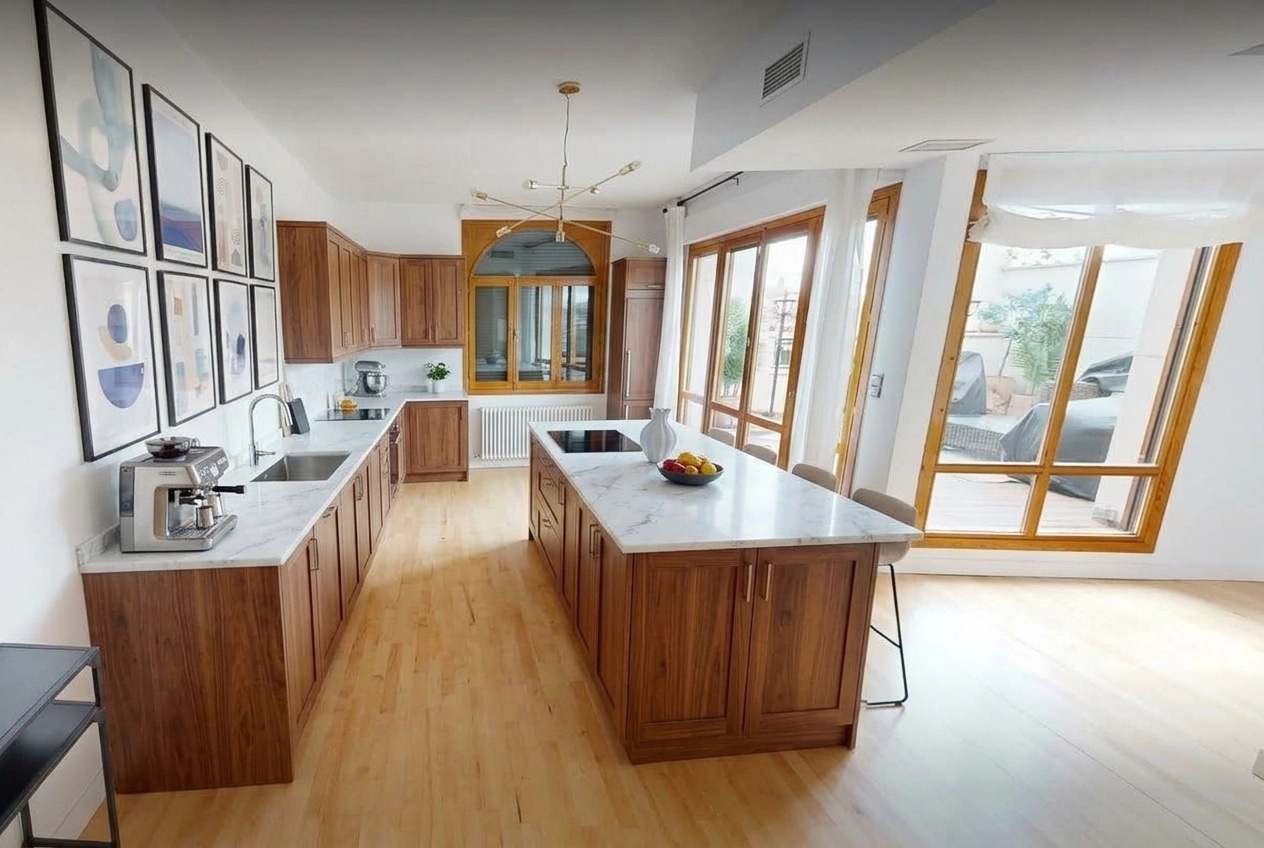 Kitchen interior in no_style style — photo by GenRoom AI