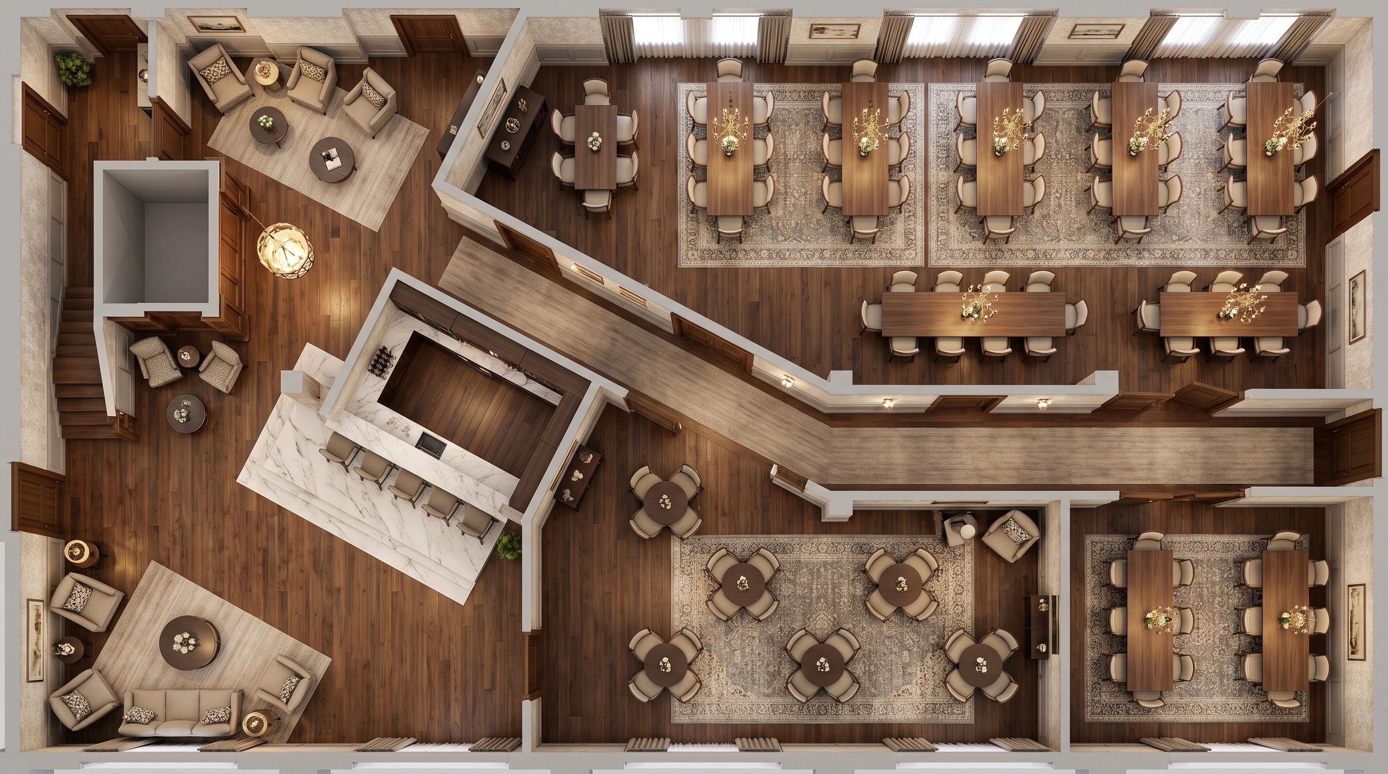 Interior design in Transitional style — Living Room by GenRoom AI