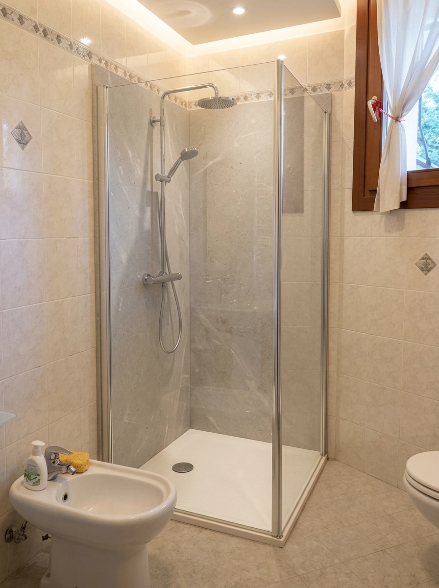 Bathroom interior in Contemporary style — photo by GenRoom AI