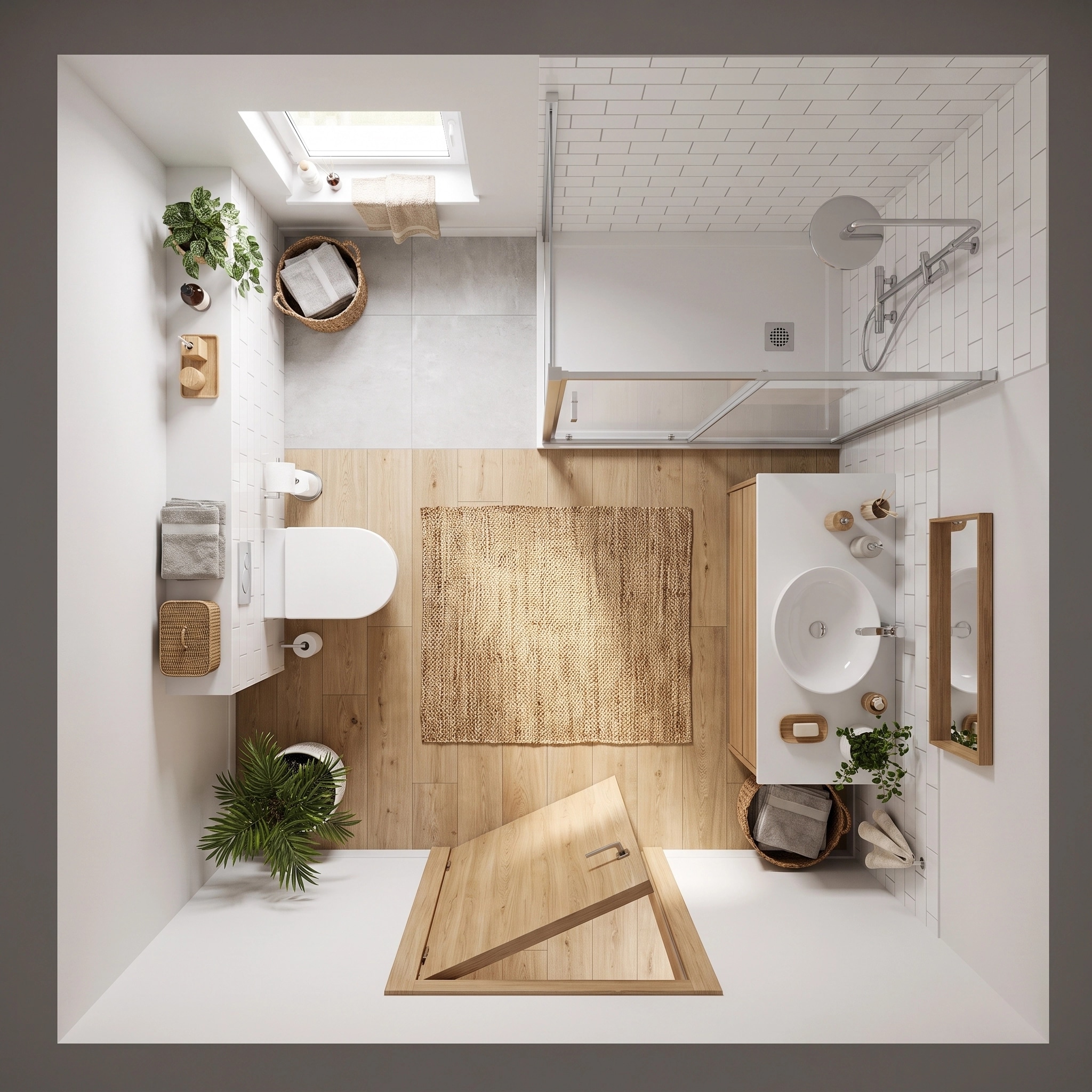 Scandinavian Living Room design — interior photo by GenRoom AI