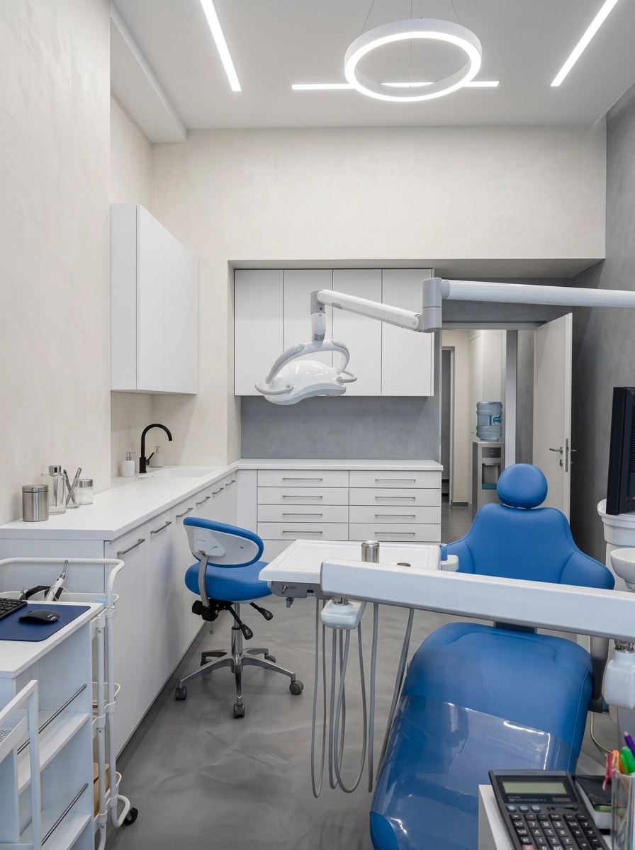 Interior design in Minimalism style — clinic by GenRoom AI