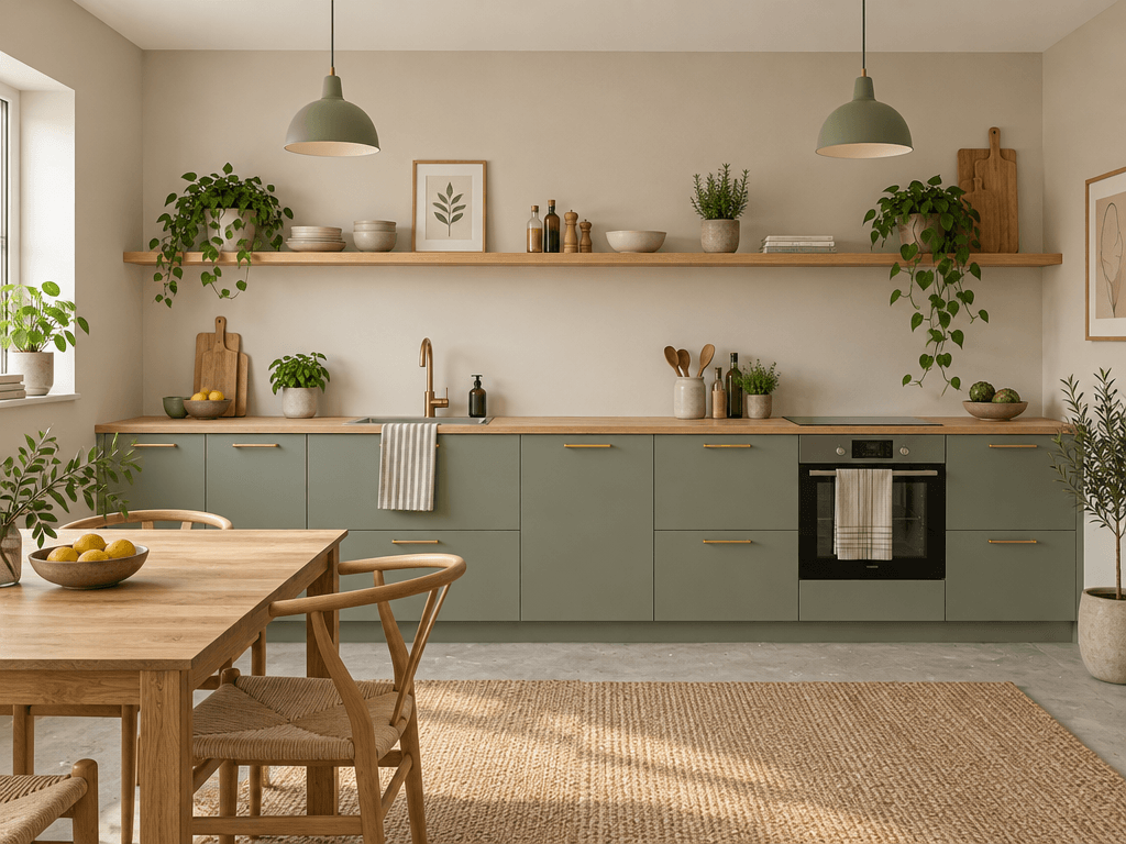 Scandinavian Kitchen design — interior photo by GenRoom AI