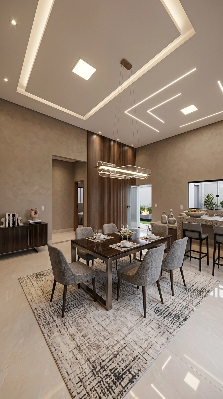 Interior design in Contemporary style — dining_room by GenRoom AI