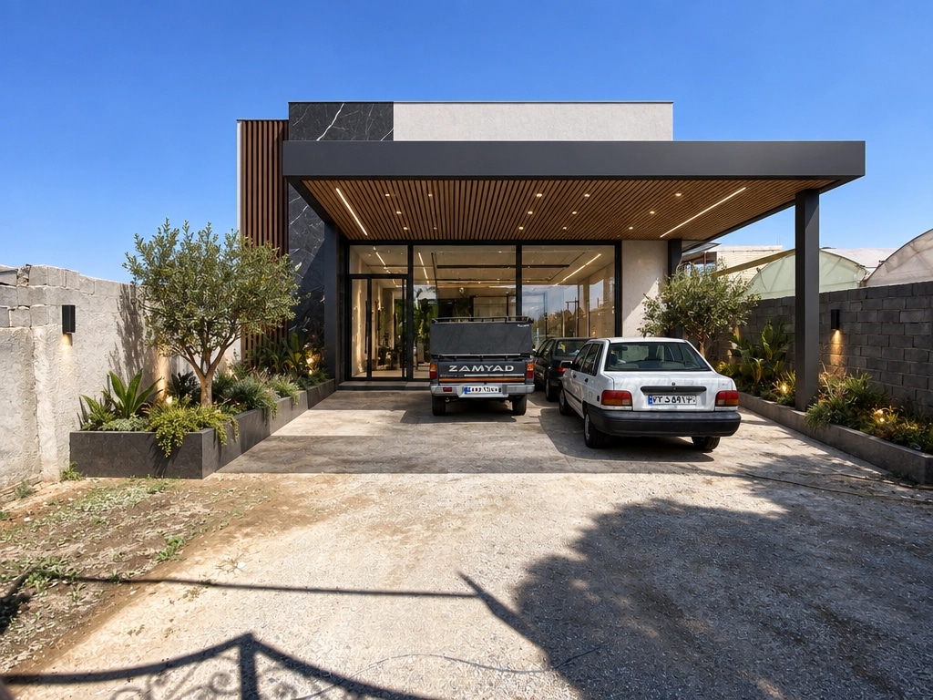 Facade design in Contemporary Facade style — Facade by GenRoom AI