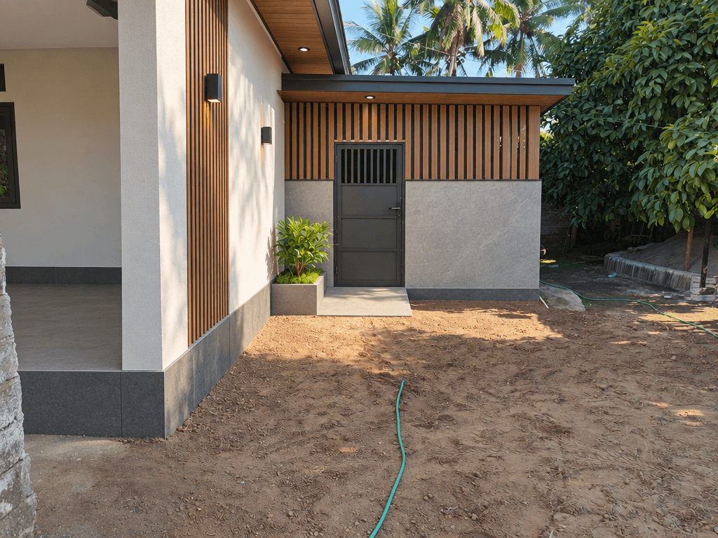 Contemporary Facade Facade design — facade photo by GenRoom AI