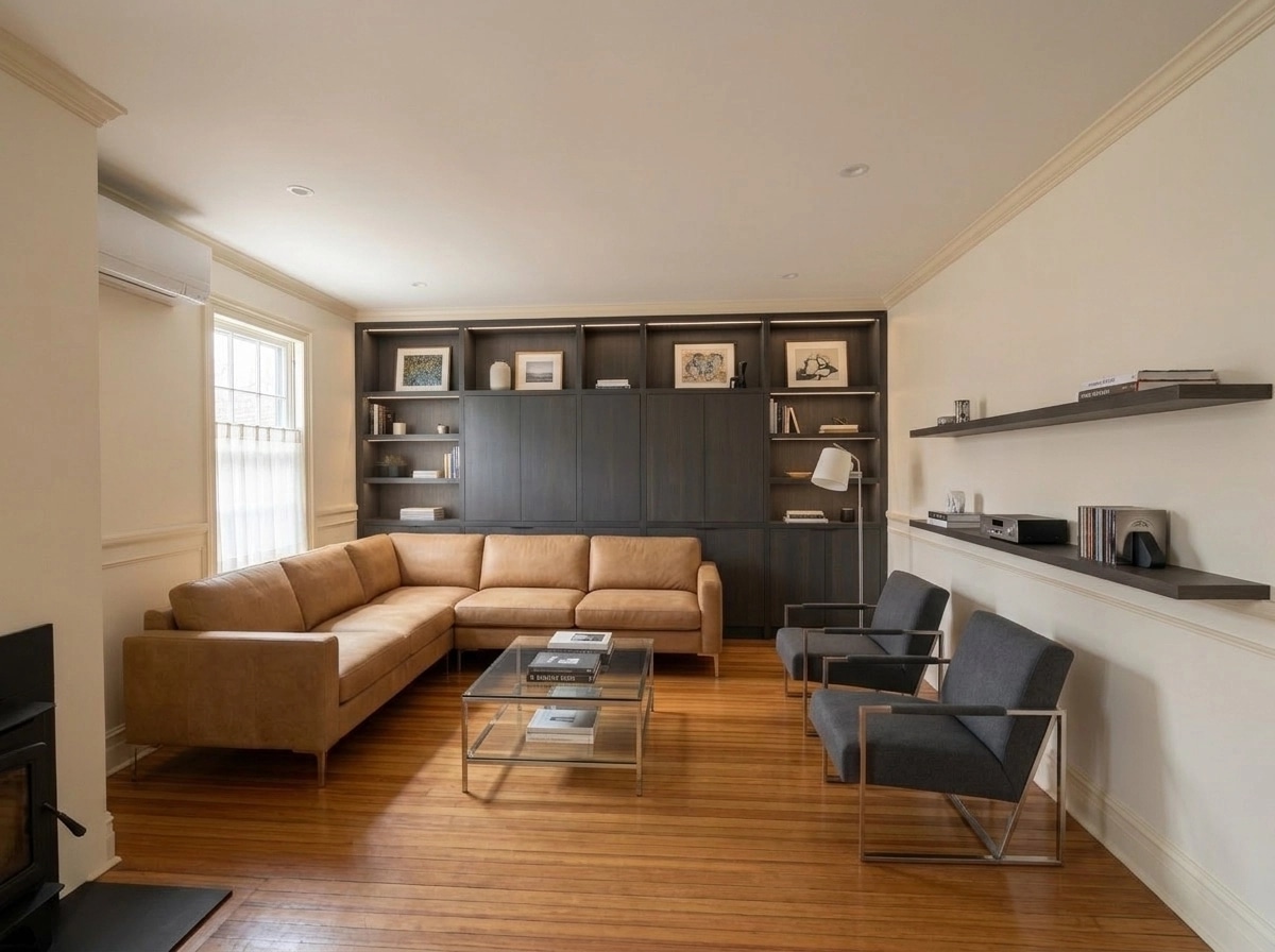 Interior design in Contemporary style — Living Room by GenRoom AI