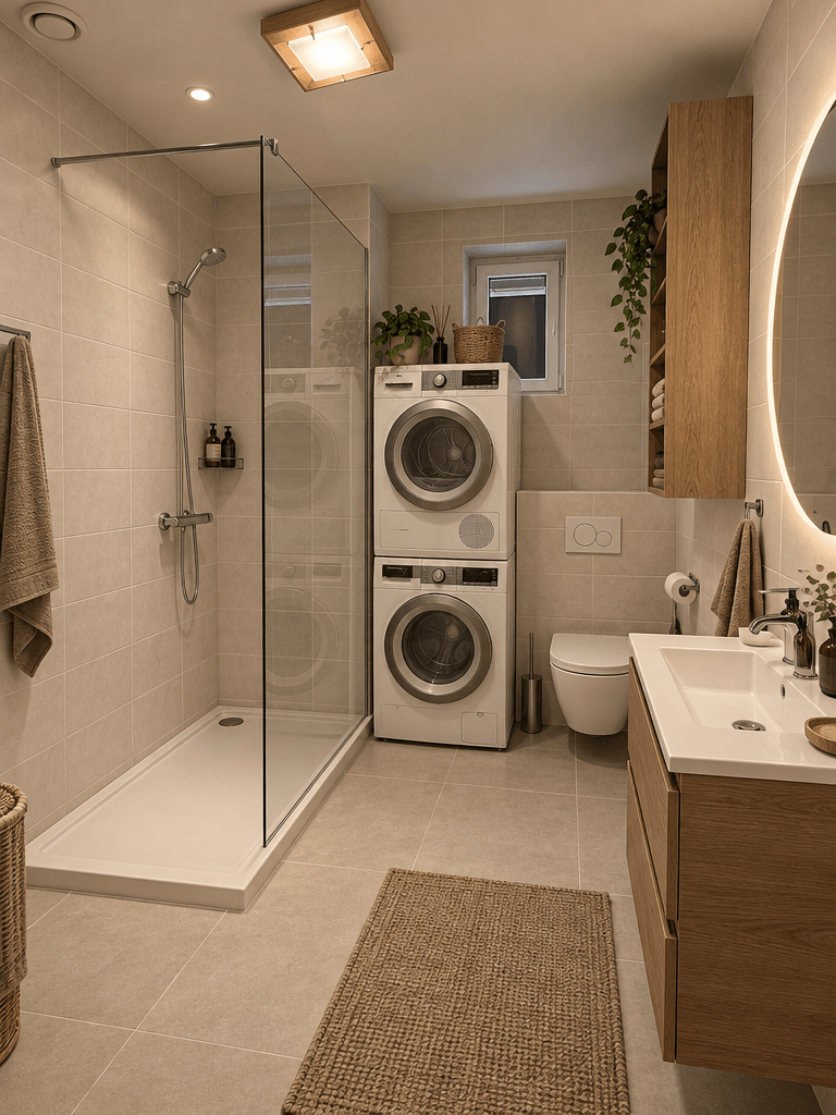 Bathroom interior in no_style style — photo by GenRoom AI