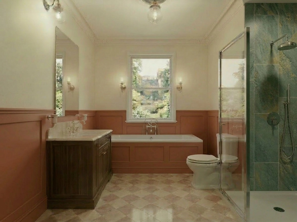 Bathroom interior in Classic style — photo by GenRoom AI