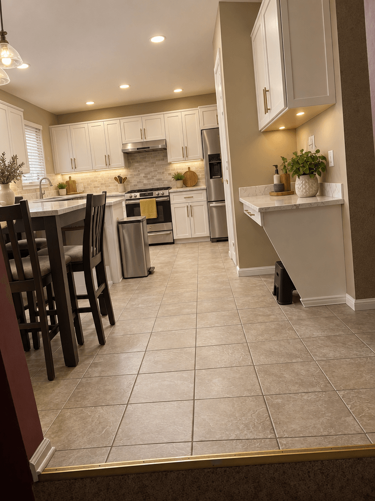 Kitchen interior in no_style style — photo by GenRoom AI