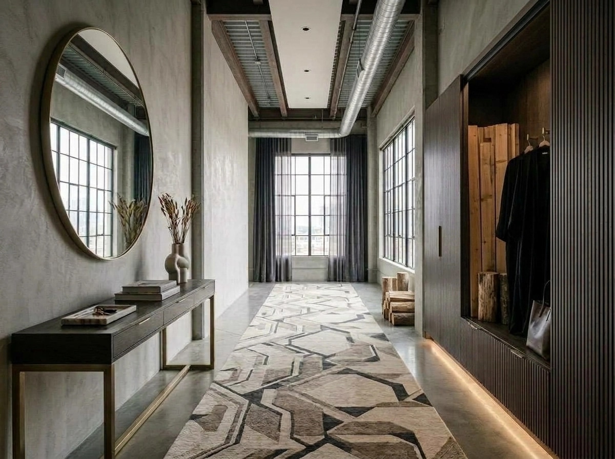 Interior design in Contemporary style — Hallway by GenRoom AI