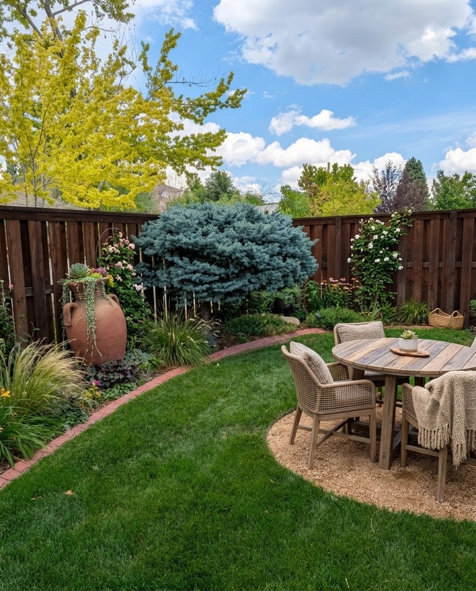 Landscape design in Eco Natural Garden style — Yard by GenRoom AI
