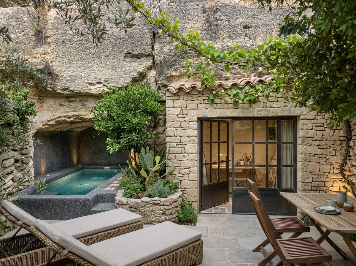 Yard design in no_style style — photo by GenRoom AI