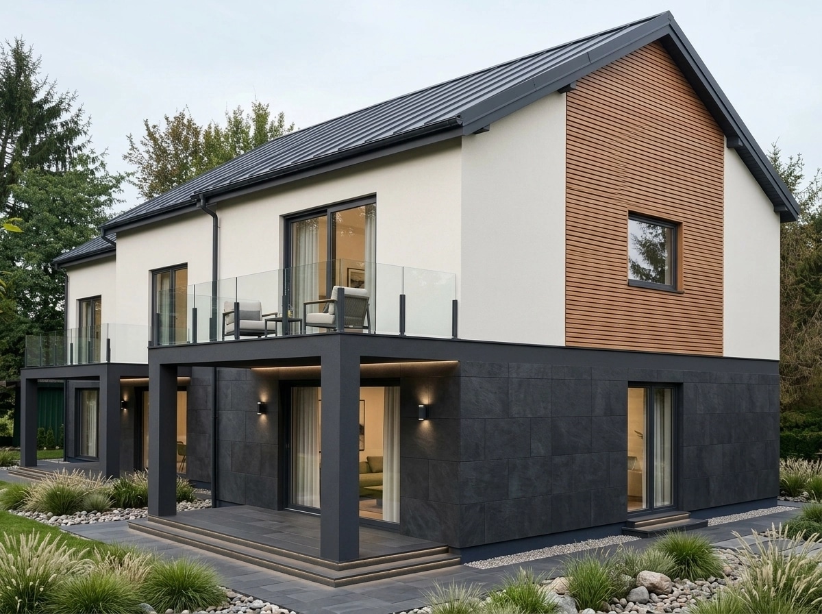 Contemporary Facade Facade design — facade photo by GenRoom AI