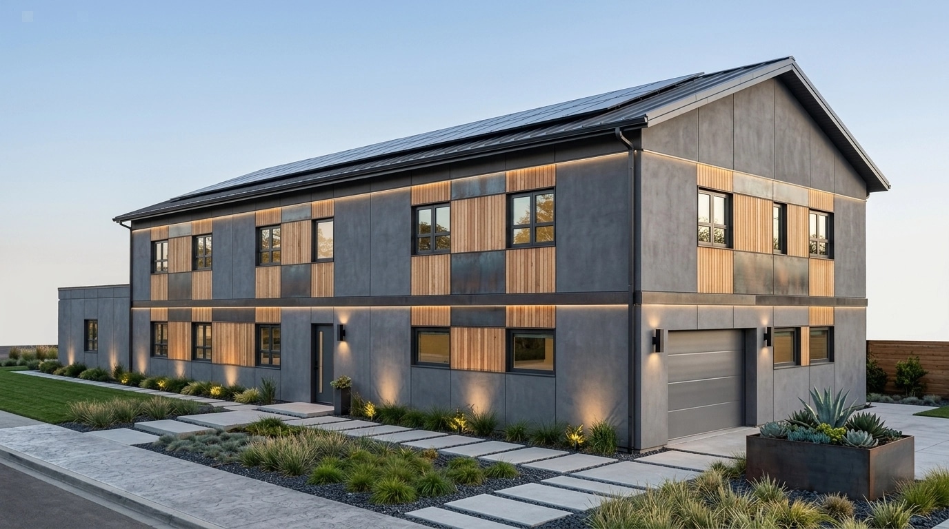 Contemporary Facade Facade design — facade photo by GenRoom AI