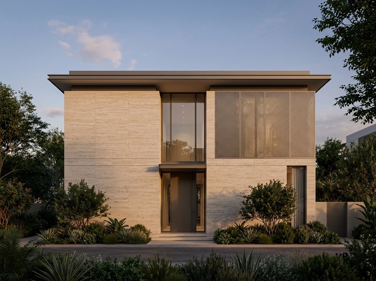 Contemporary Facade Facade design — facade photo by GenRoom AI