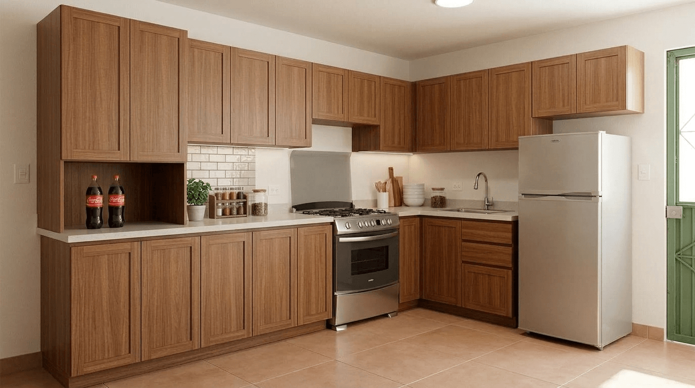 Kitchen interior in no_style style — photo by GenRoom AI
