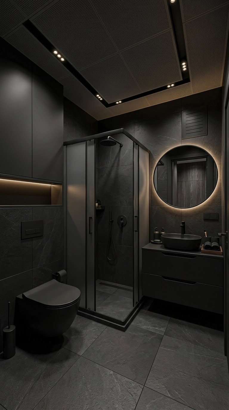 Blacktec Banyo design — interior photo by GenRoom AI