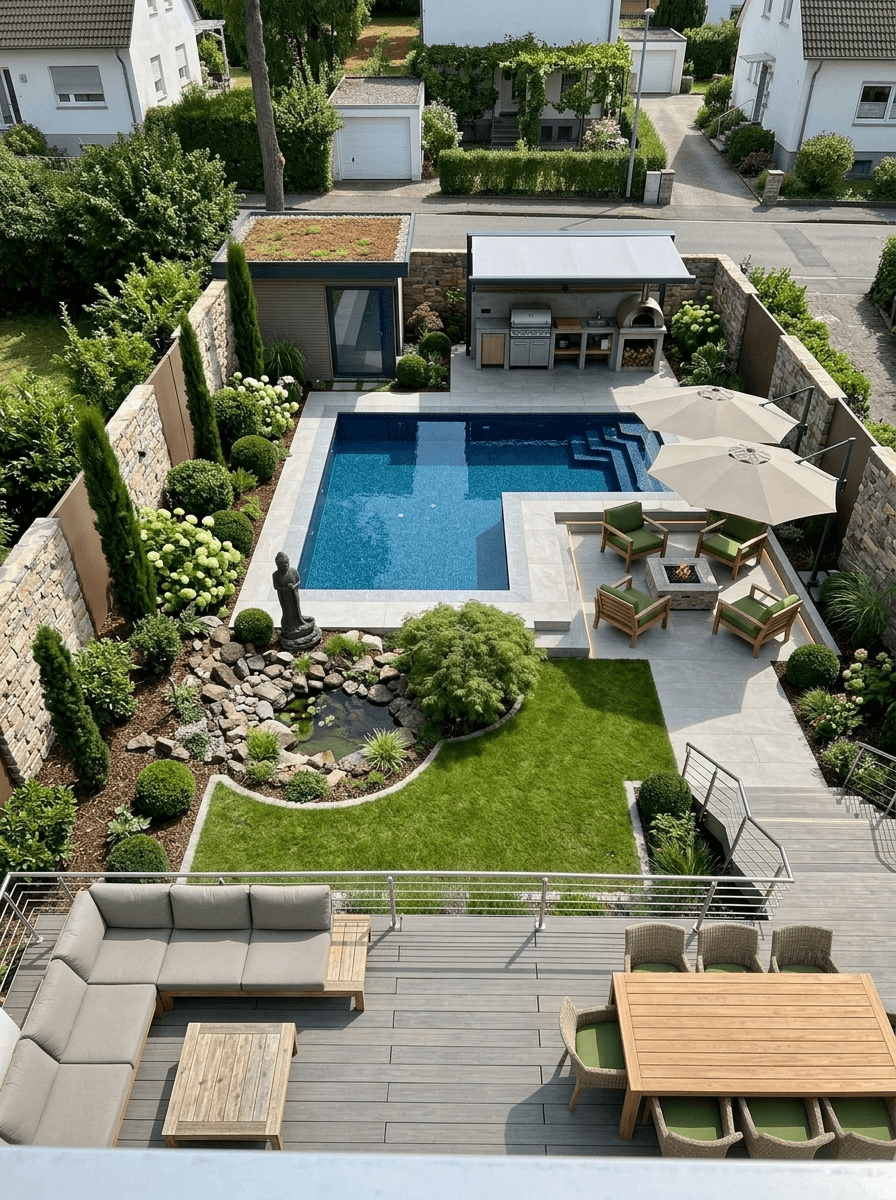 Yard design in no_style style — photo by GenRoom AI