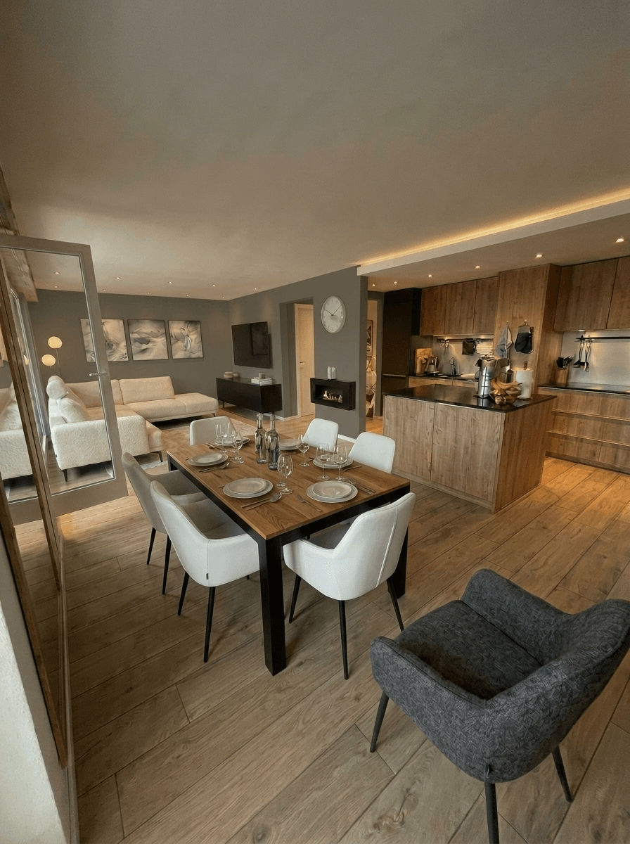 Interior design in Contemporary style — Living Room by GenRoom AI