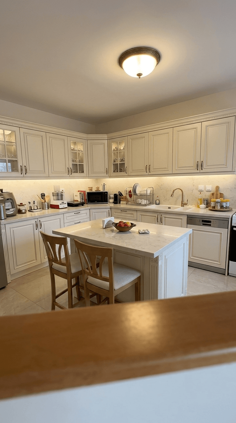 Classic Kitchen design — interior photo by GenRoom AI