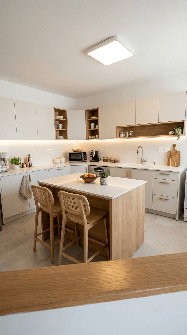 Scandinavian Kitchen design — interior photo by GenRoom AI