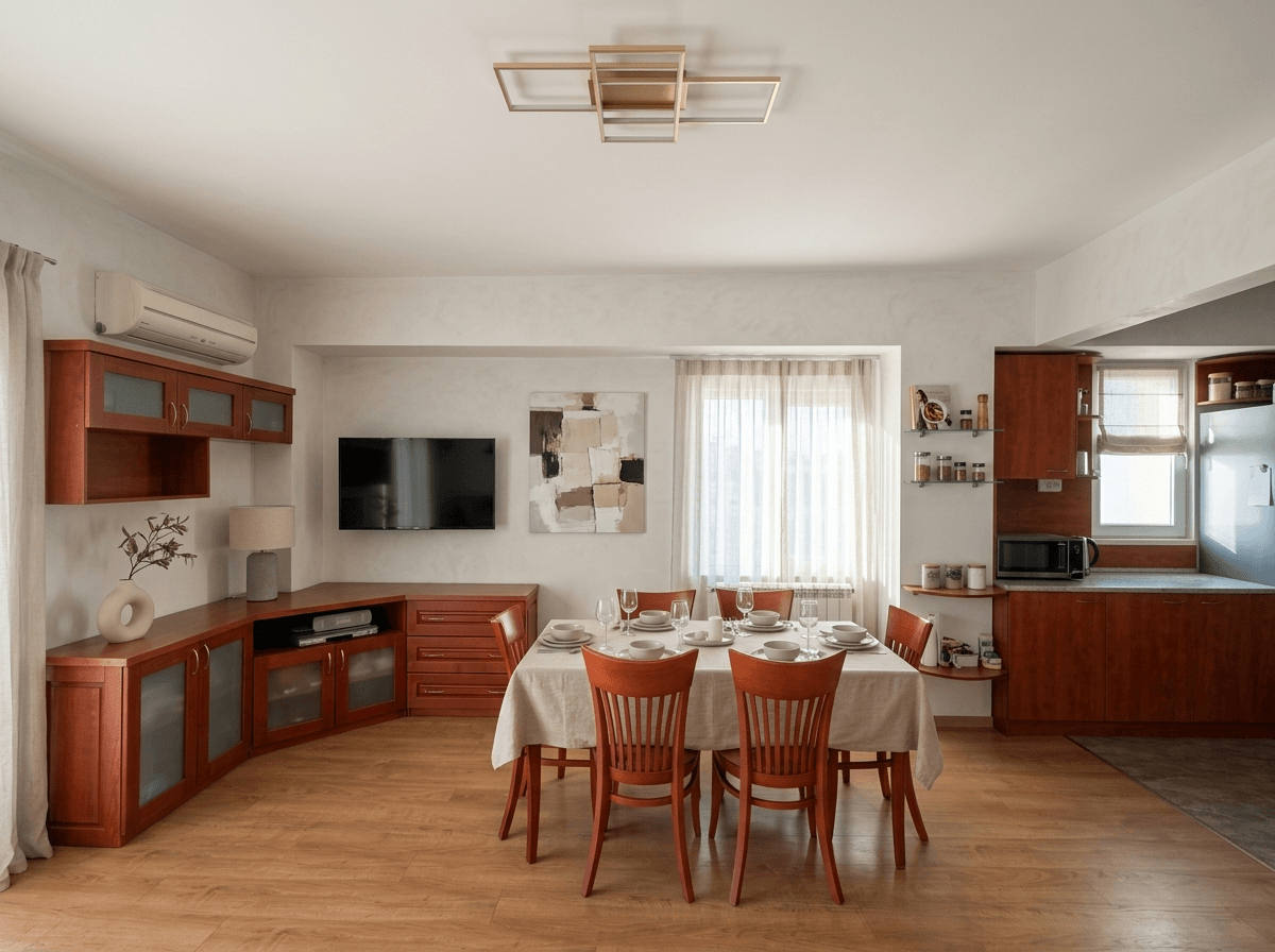 Interior design in Contemporary style — Living Room by GenRoom AI