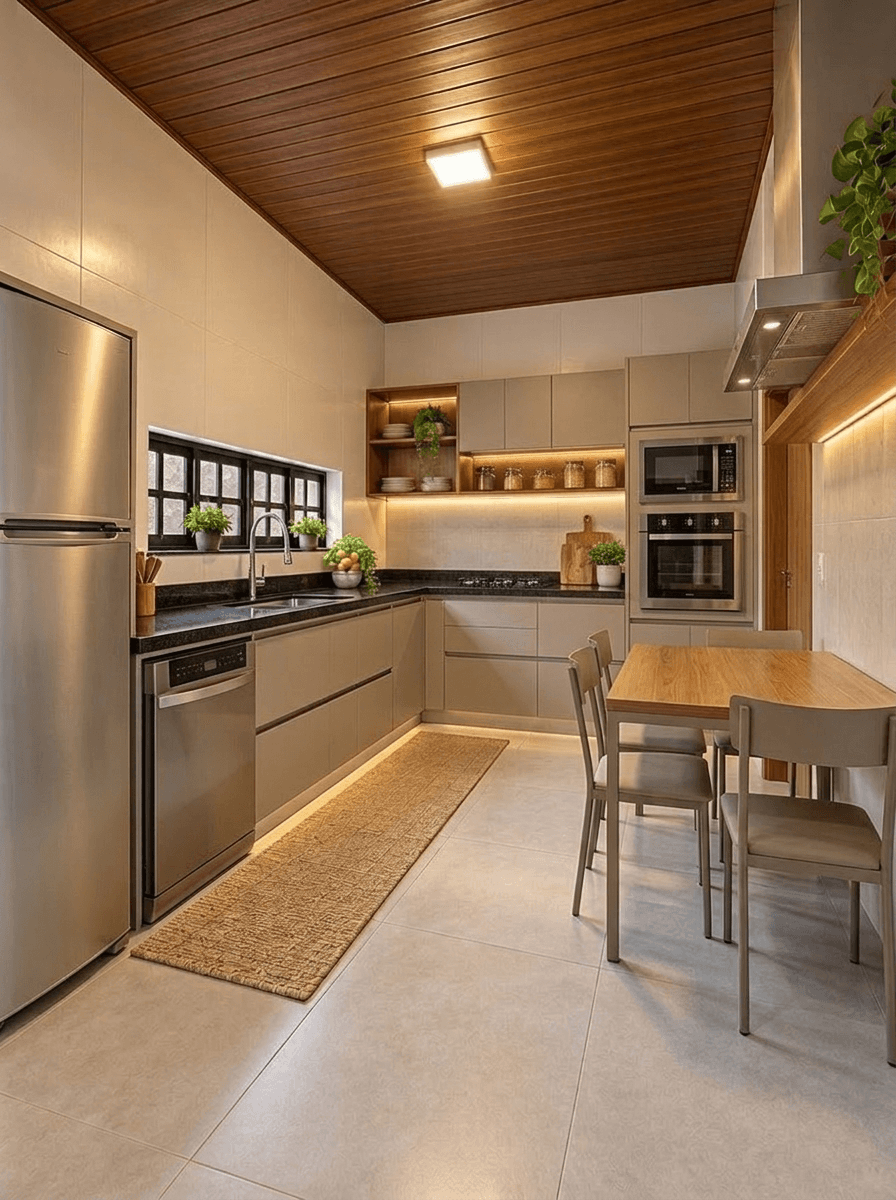 Interior design in Contemporary style — Kitchen by GenRoom AI